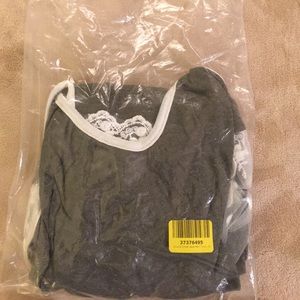 Brand New Olive Lace Hem Tunic